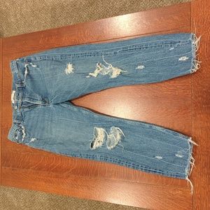 Abercrombie and Fitch, mom jeans, 30/ 10R